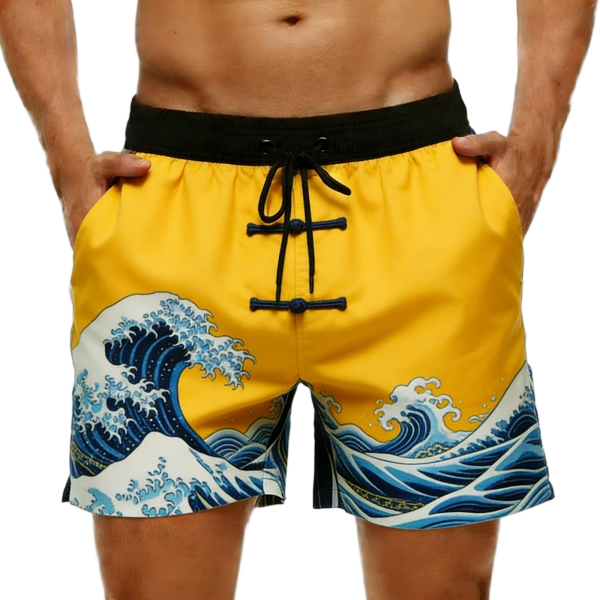 Men's Breathable Quick-Dry Plus Size Swimsuit