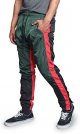 Men's Striped Athletic Running Windbreaker Track Pants