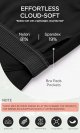 Cloud Feeling Tank Bra for Women U Back Wirefree Longline Sports Bra Yoga Crop Top