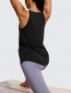 Halter Tank Tops for Women High Neck Workout Tops Flowy Cami Tanks Sleeveless Tops Athletic Yoga Shirts