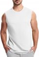 Men's Tank Top Cotton Muscle Workout Gym Shirts Moisture Wicking Lightweight Summer Casual Sleeveless Shirts